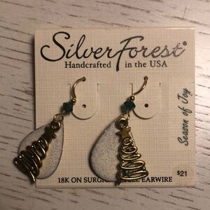 New SilverForest made in USA dangle earrings.